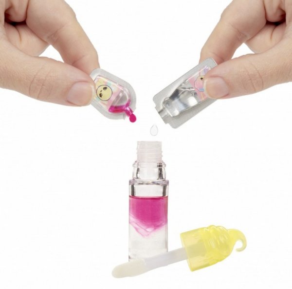 MGA Lalka Yummiland Lip Gloss S2, Cotton Candy