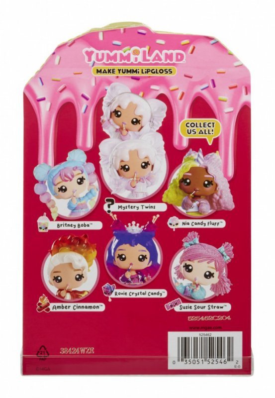 MGA Lalka Yummiland Lip Gloss S2, Cotton Candy