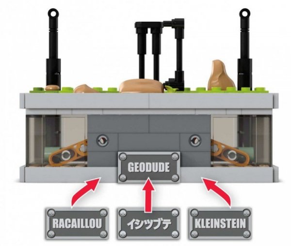Mega Bloks Klocki Pokemon Mini Motion Geodude