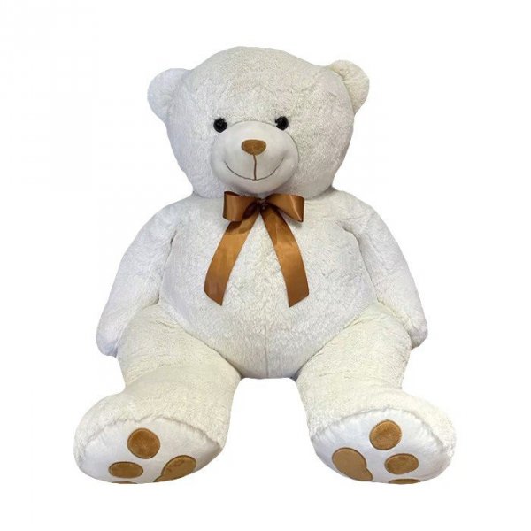 TULILO Maskotka Miś Miecio kremowy 80 cm