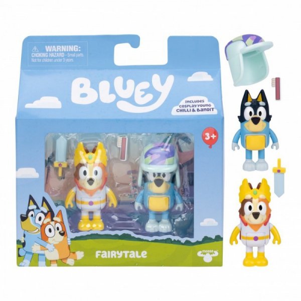 Tm Toys Figurka Bluey Baśniowe Postacie 2-pak