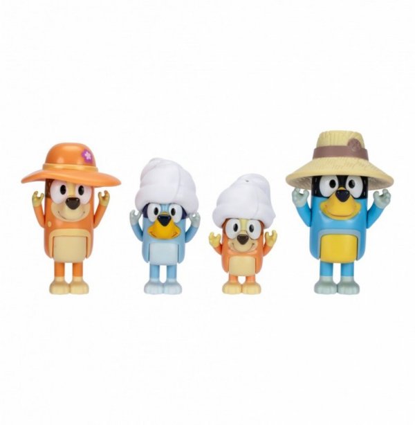 Tm Toys Zestaw figurek Bluey Rodzinna wycieczka