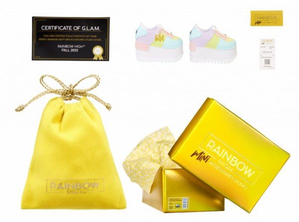 MGA Akcesoria Rainbow High Buty asortyment 1 sztuka