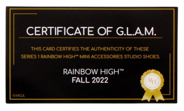 MGA Akcesoria Rainbow High Buty asortyment 1 sztuka