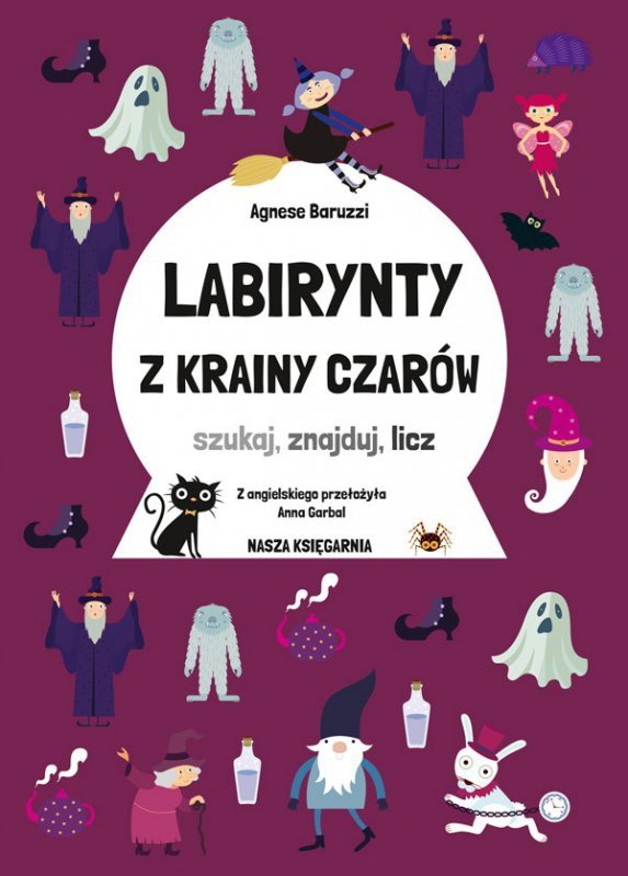 Nasza księgarnia Książeczka Labirynty z Krainy Czarów