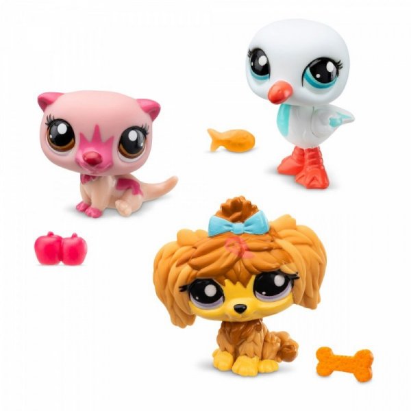 Tm Toys Figurki Littlest Pet Shop Tuba 3-pak