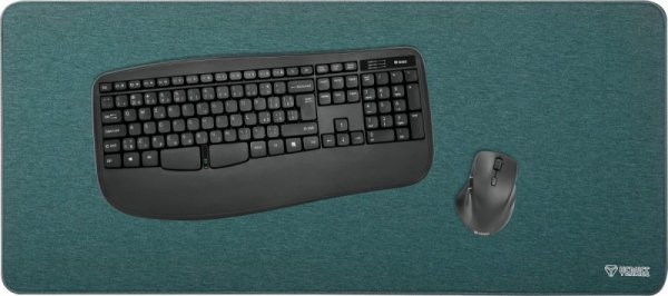 YENKEE Podkładka pod klawiaturę i mysz XXL YPM 9040 Szara