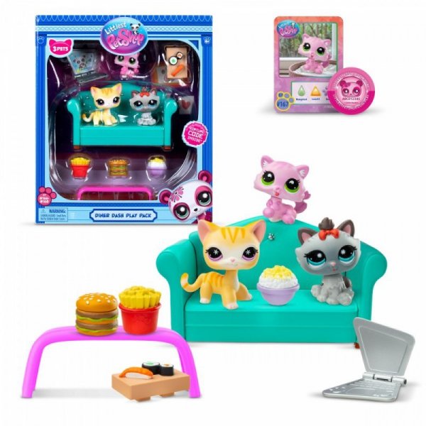 Tm Toys Zestaw figurek Littlest Pet Shop G7 S3 Podwieczorek