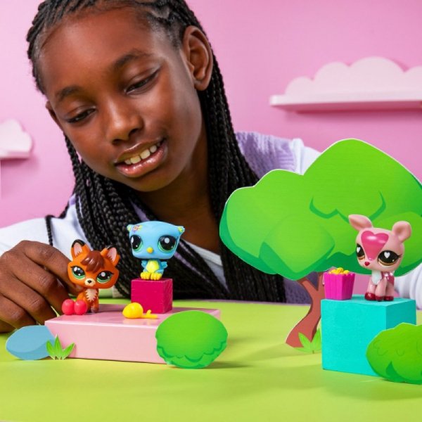 Tm Toys Zestaw figurek Littlest Pet Shop G7 S3 Pet Trios Tuba 3-pak