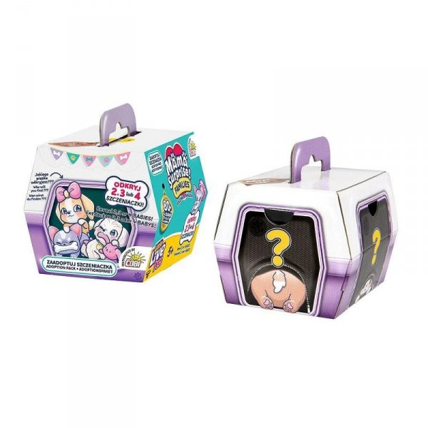 Cobi Zestaw figurek Little Live Pets - Mama Surprise! Families! Zaadoptuj szczeniaczka!