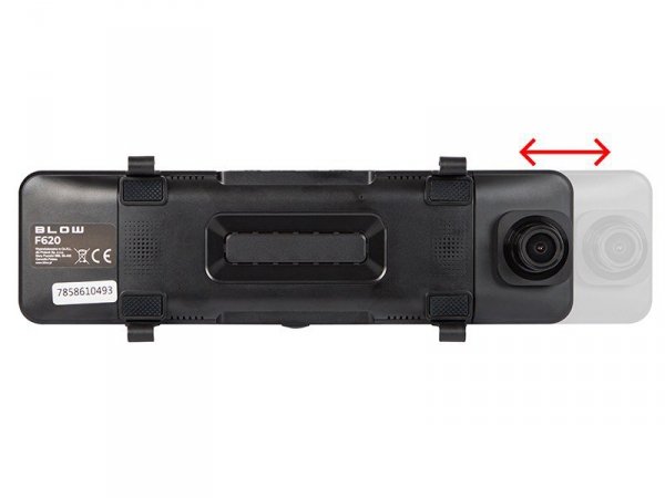 BLOW Rejestrator video BLACKBOX DVR F620 Carplay Android kamera + kamera tylna