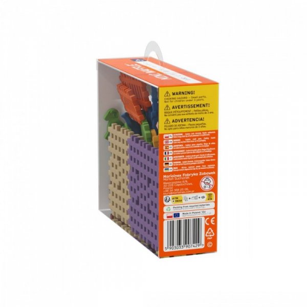 Marioinex Klocki Mini Waffle - Zwierzęta 62 elementy