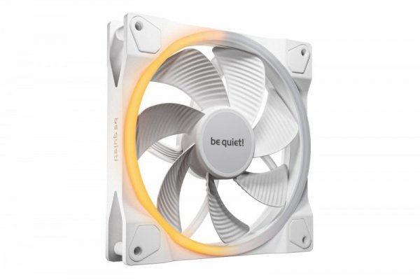 Be quiet! Wentylator Light Wings 140mm PWM Reverse biały