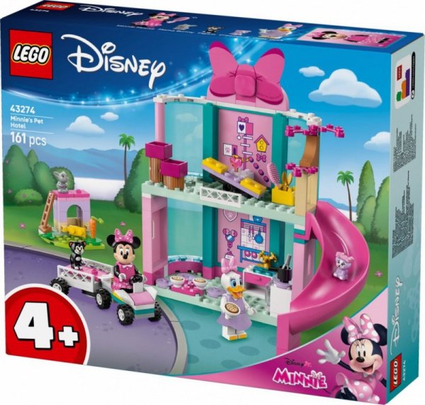 LEGO Klocki Disney 43274 Hotel dla zwierząt Minnie