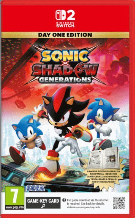 Cenega Gra Nintendo Switch 2 Sonic X Shadow Generations