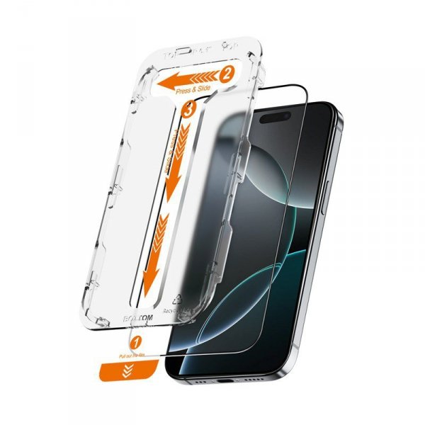 CRONG Szkło hartowane EasyShield 2-Pack - iPhone 16 Pro (2 sztuki)