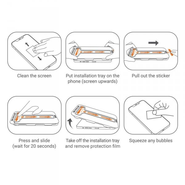 CRONG Szkło hartowane EasyShield 2-Pack - iPhone 16 Pro Max (2 sztuki)