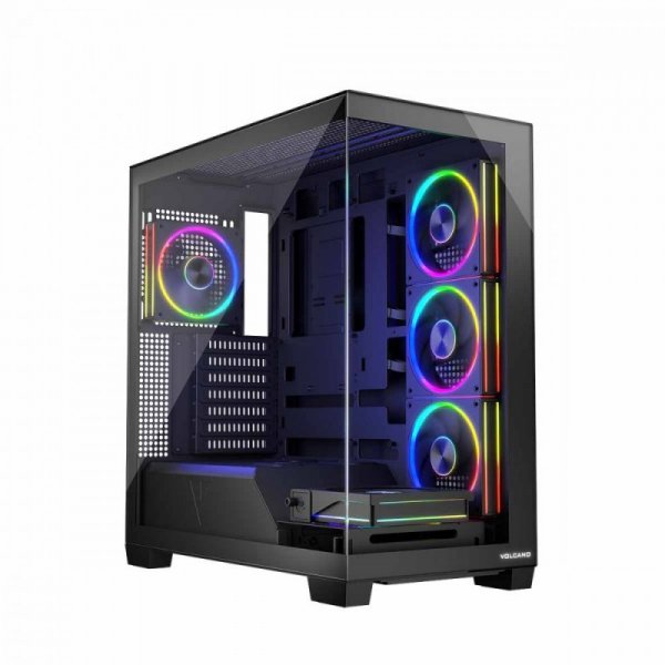 MODECOM Obudowa PC STELLAR 5F ARGB 10 Czarna