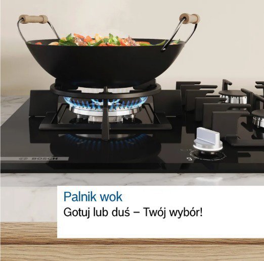 Bosch Płyta gazowa PCQ7A5I90 75 cm inox