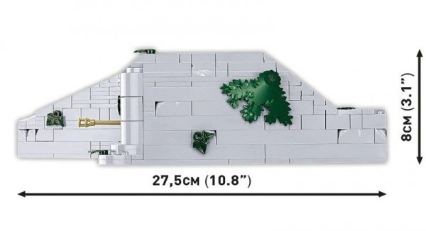 Cobi Klocki Klocki German Bunker Regelbau 667 642 klocki