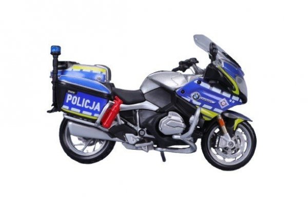 Maisto Model metalowy Motocykl Polska Policja 1/18