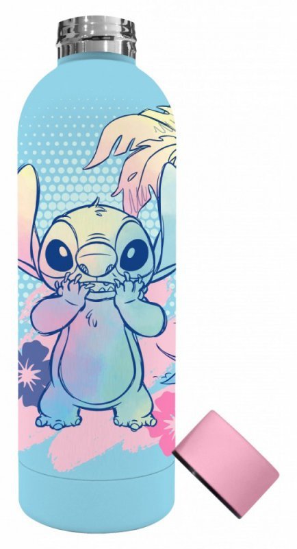Kids Euroswan Bidon ze stali nierdzewnej z nadrukiem 3D 500ml Stitch