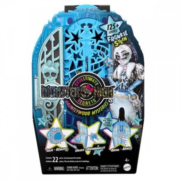 Mattel Lalka Monster High Straszysekrety Frankie Stein