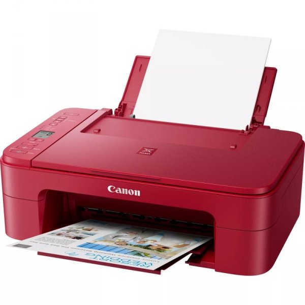Urządzenie wielofunkcyjne Canon Pixma TS3352 (czerwona)
