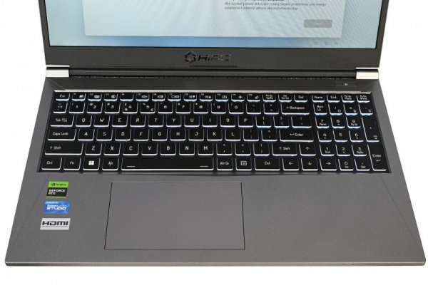 Laptop gamingowy HIRO KX550 15,6&#039;&#039;, 144Hz, i7 13620H, RTX 4050 6GB, 32GB RAM, 1TB SSD M.2, W11H