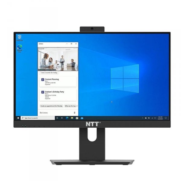 Komputer NTT All-in-One 23,8&#039;&#039; - i3 14100, 16GB RAM, 512GB SSD, WIFI, W11 Home
