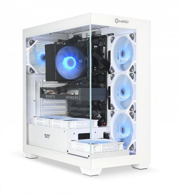Komputer HIRO Subzero Intel Ultra 5 225F, RTX 5060Ti 16GB, 32GB RAM, 1TB SSD, WIFI, W11H