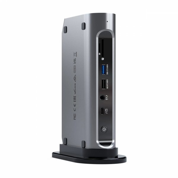 Satechi Thunderbolt 4 Multimedia Pro Dock - stacja dokująca (2x DisplayPort 1.4, 2x HDMI 2.1, 7x USB, 3,5mm jack, Ethernet 2.5 G