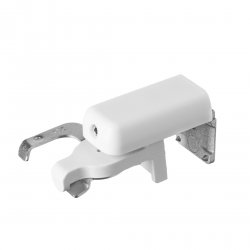 Uchwyt bezinwazyjny do montażu żaluzji 25mm biały