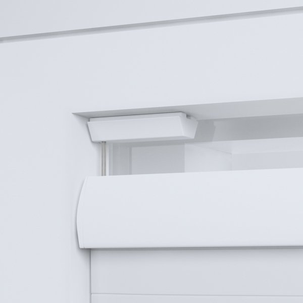 Montaż iznwazyjny rolety rzymskiej plisowanej