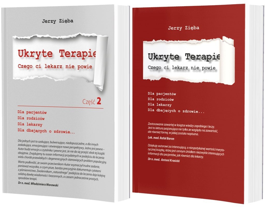 Ukryte Terapie Część 1 I 2 Jerzy Zięba Książka Najtaniej Opinie