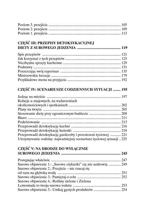 Surowa dieta oczyszczająca