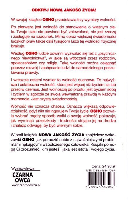 Wolność Odwaga bycia sobą