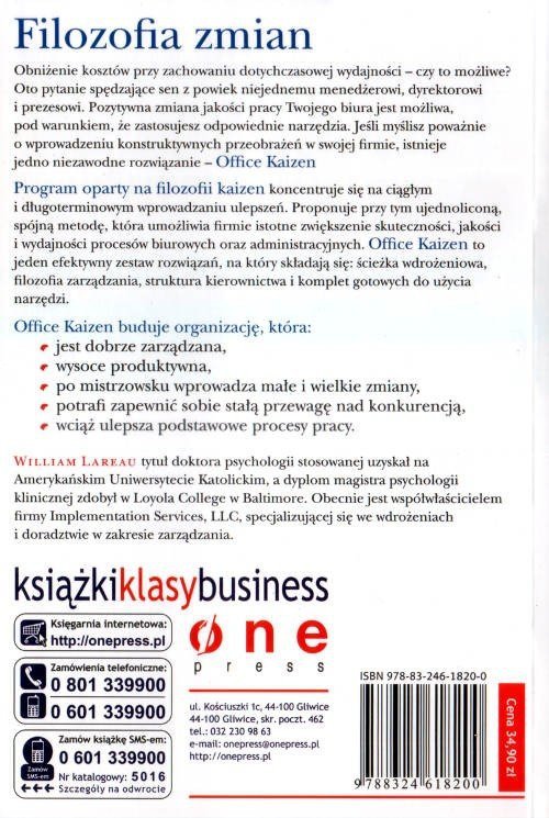 Filozofia Kaizen W Biurze
