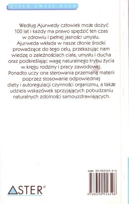 Zdrowo młodo i radośnie z Ajurwedą