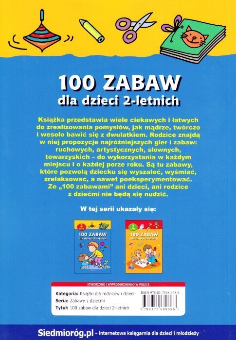 100 zabaw dla dzieci 2-letnich