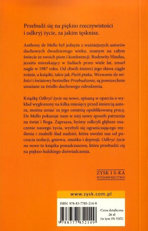 Odkryć życie na nowo