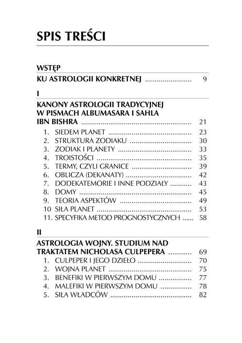 Reguły astrologii tradycyjnej