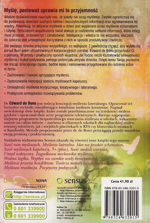 Dziecko w szkole kreatywnego myślenia