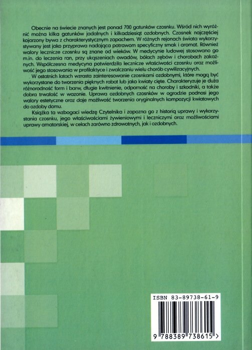 Czosnek dla zdrowia, urody i ozdoby