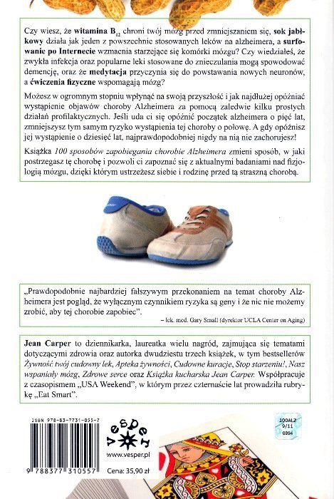 100 sposobów zapobiegania chorobie Alzheimera