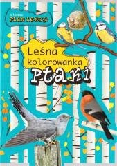 Leśna kolorowanka. Ptaki