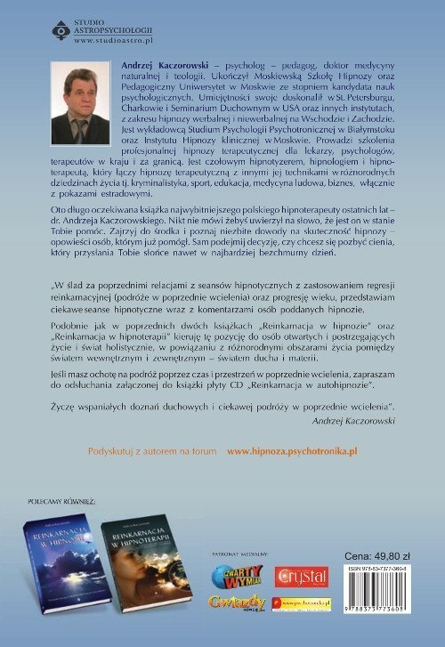 Reinkarnacja i hipnoza w terapii