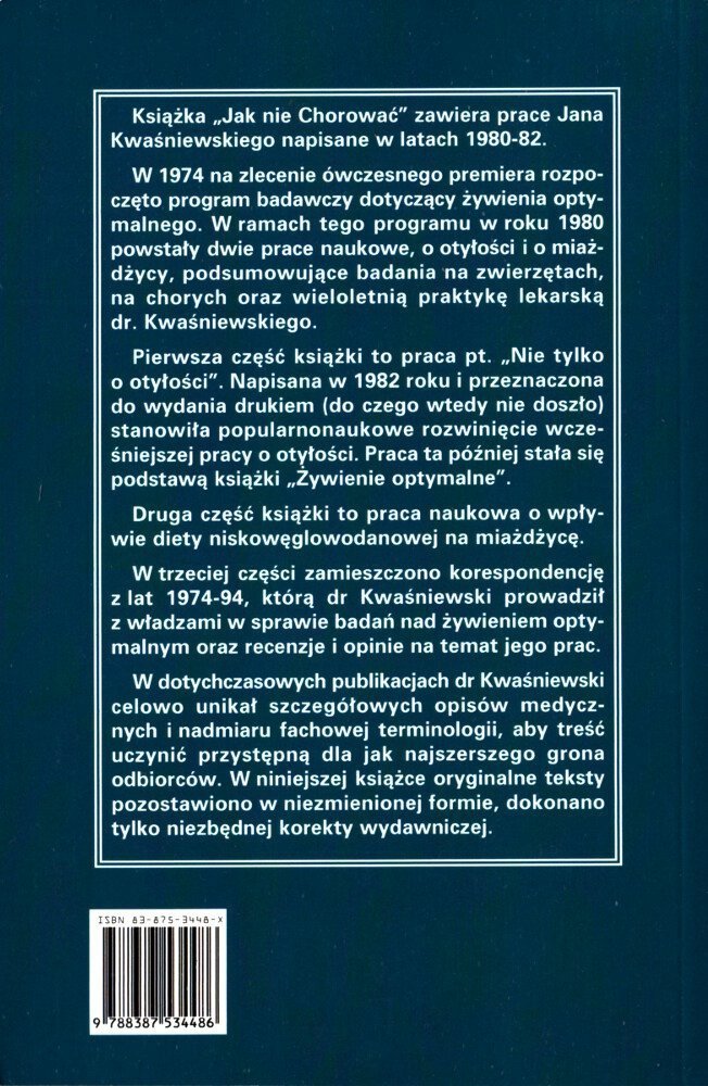 Jak nie chorować?
