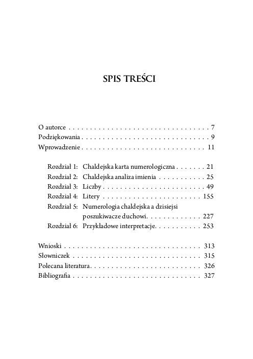 Numerologia chaldejska