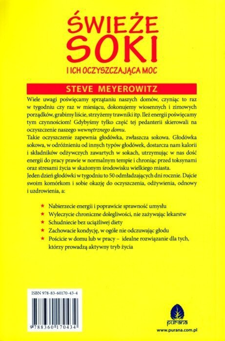 Świeże soki i ich oczyszczająca moc